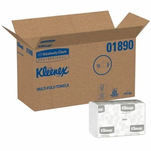 Papel Toalla Kleenex Multi-Fold 9-3/10X 23.9cm Contar De 2400 Por Kleenex