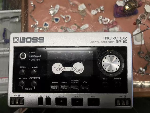 BOSS Micro BR BR-80 Digital Recorder 8 Track Interface (GS)