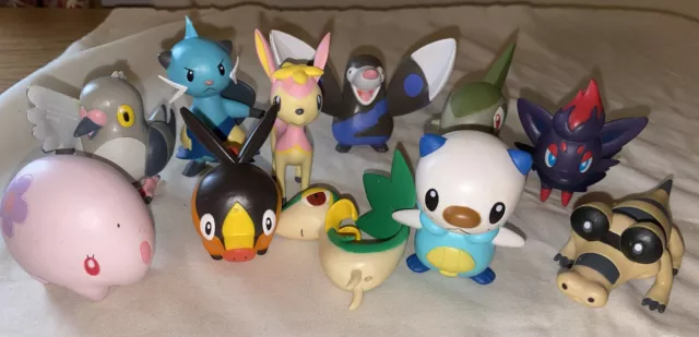 Pokemon B&W Unova Friends Figure Collection Axew Minccino Target Exclusive  New