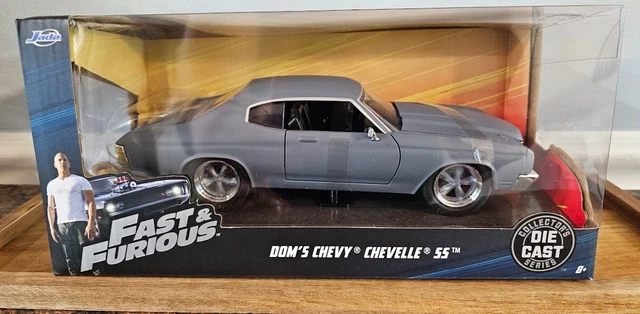 Fast & Furious - Jada - Dom's Chevy Chevelle SS - Vehicule métal 1:24ème
