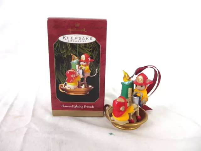 Hallmark Keepsake Ornaments 1999 Flame-Fighting Friends