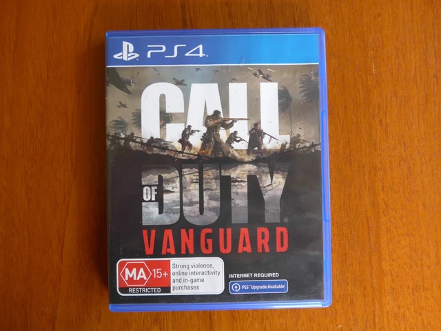 PS4 COD Call of Duty Vanguard PlayStation 4 Factory Sealed - PS5 Upgrade US  New