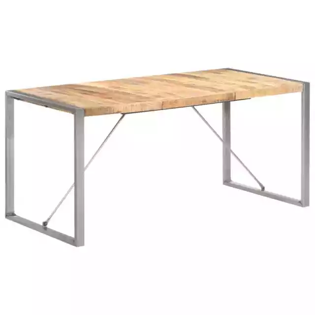 Dining Table 160x80x75 cm Solid Wood Mango