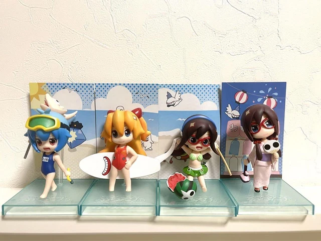 Evangelion Figure Petite Eva Summer Festival Shinji Rei Asuka Mari Set Lot of 4