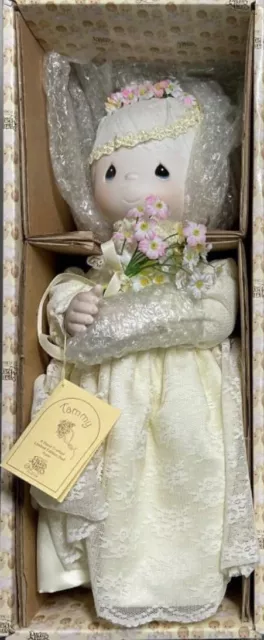 Precious Moments Doll Tammy Doll Bride Limited Edition Mint In Box