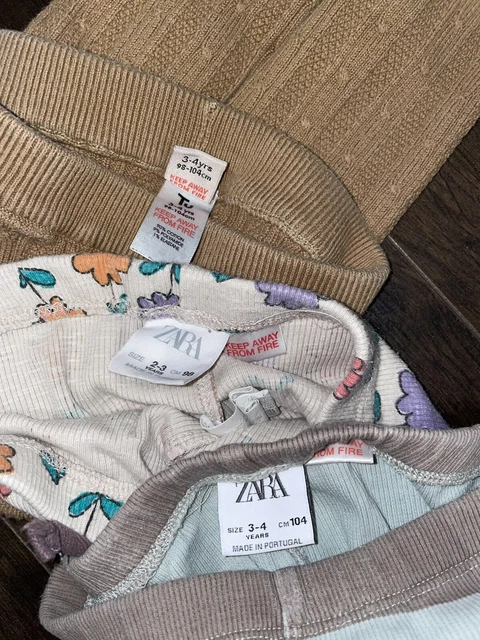Girls Clothes Bundle Aged 3-4 Years Zara 8