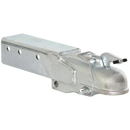 Heavy Duty Straight Tongue Cast Coupler with 2-5/16" Cast & 3" Channel; 0091562