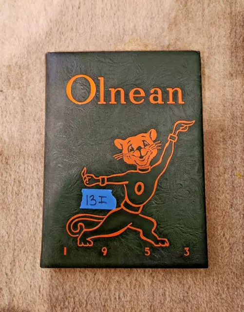 East Richland High School Olney Illinois The Olnean Yearbook 1953