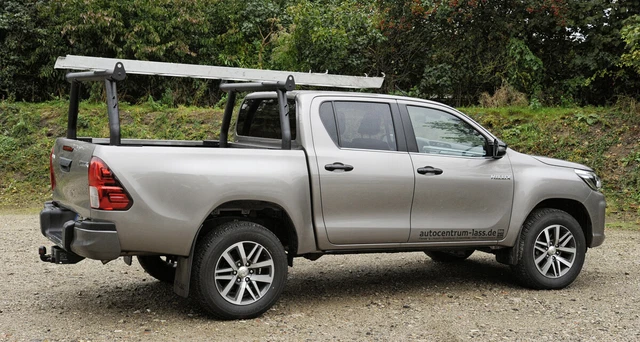 FORD RANGER LADDER Rack Luggage Carrier Black Ladder Carrier Shop Area ...