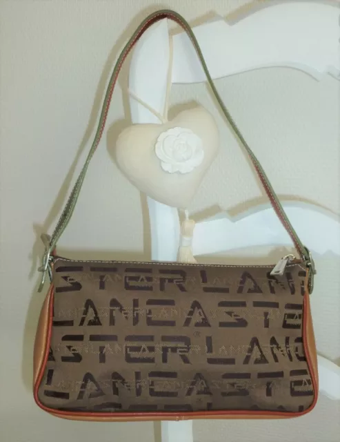 ***LANCASTER*** Adorable petit Sac Pochette ** Made In France ** Impeccable ! 3