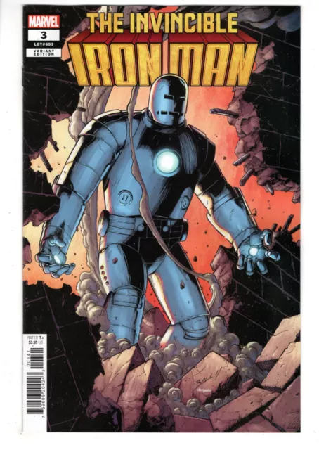Invincible Iron Man #3 (2023) - Grade Nm - Limited 1:25 Incentive Variant!