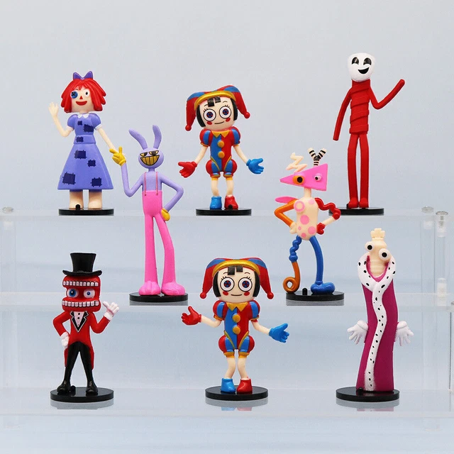 Gangle Figure THE AMAZING DIGITAL Circus Pomni Jax Caine Gangle Ragatha Kinger Model ...