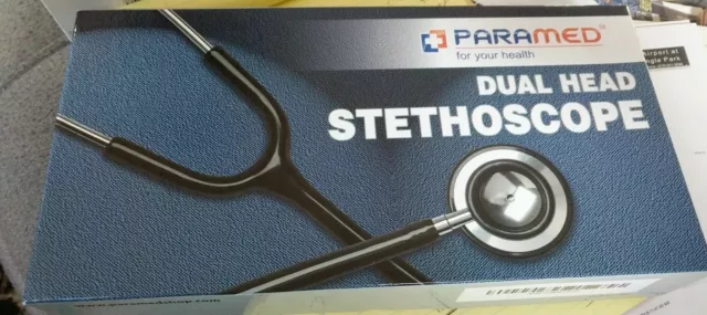 Stéthoscope classique à double tête infirmière professionnelle clinique double médecin