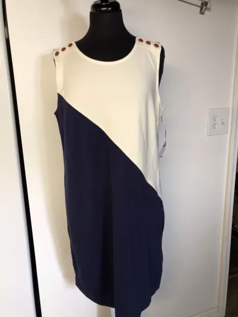 Nwt Tommy Hilfiger  To Tommy From Zooey Sheath Dress 16