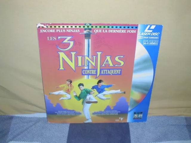 Laserdisc Les 3 ninjas contre attaquent