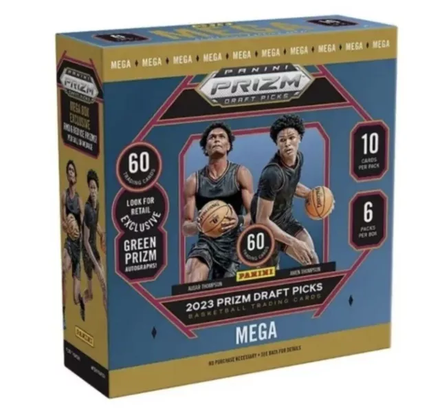 202324 PANINI PRIZM Draft NBA Basketball Factory Sealed Mega Box 41.