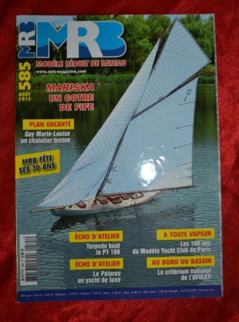 Revue MRB N°436 De Mars 1940 - Croiseur Algérie, Bateau Le Requin, Granvillaise - Occasion