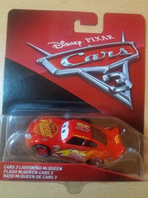 DISNEY PIXAR CARS 3 Lightning McQueen 1:55 Metall Mattel EUR 13,99 ...