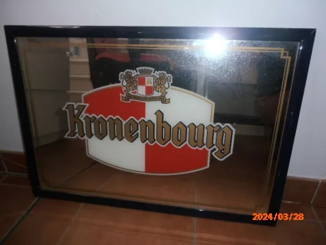 Kronenbourg Miroir Serigraphie 60X48