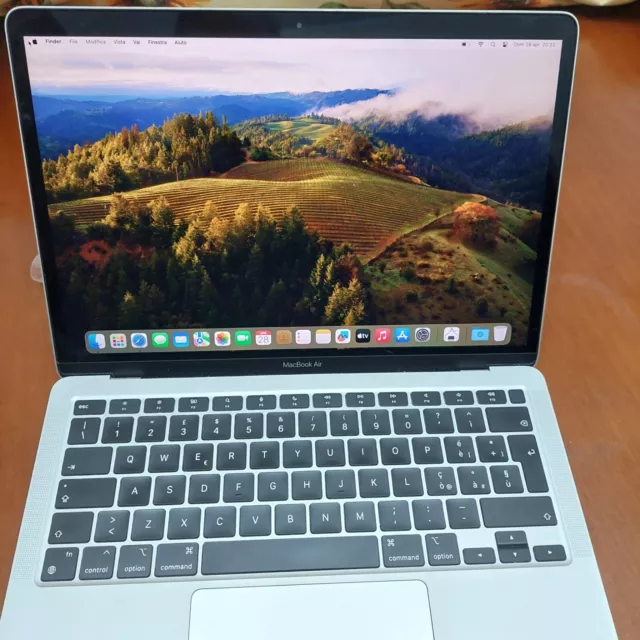 Apple MacBook Air 13,3" (256GB SSD, Apple M1 8 CPU/7 GPU, 8GB RAM) Laptop -...