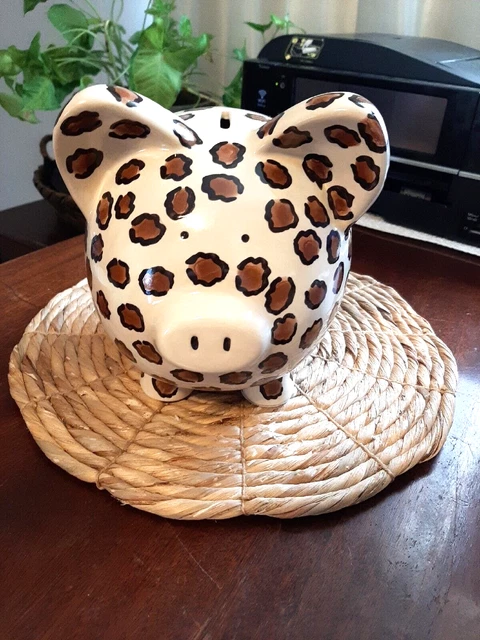 Bella Casa "Pig" Piggy Bank Rubber Stopper Absolutely Adorable!