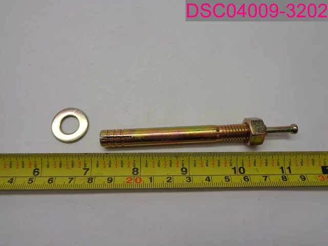 QTY=50; Hillman 3/8" x 3-1/2" Strike Anchor H#375662