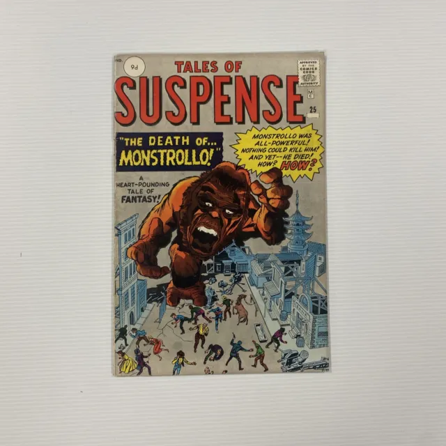 Tales of Suspense #25 1962 VF Pence Copy