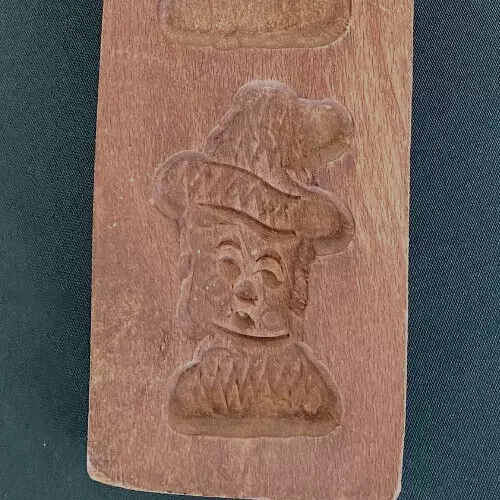 Primitive Wooden Mold Candy Maple Butter 15" Eagle Windmill Clown Penguin Cookie