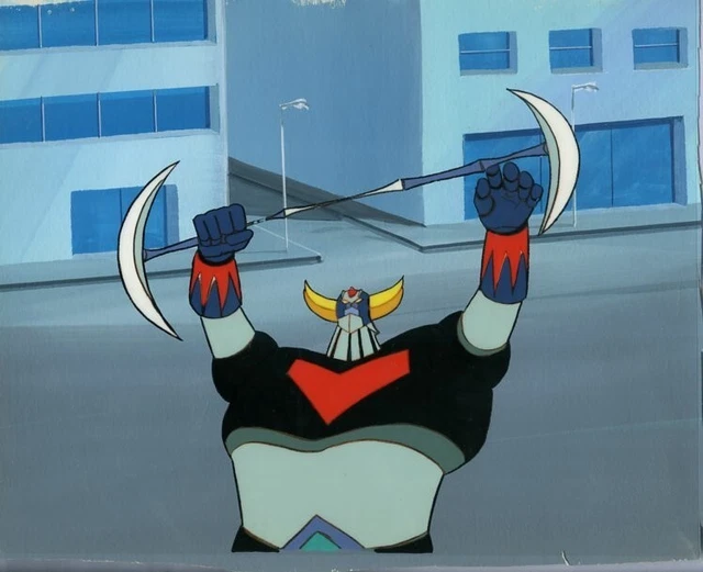 PETIT PORTE-CLEFS GOLDORAK 3Cm Ultra Rare Vintage Go Nagai Grendizer