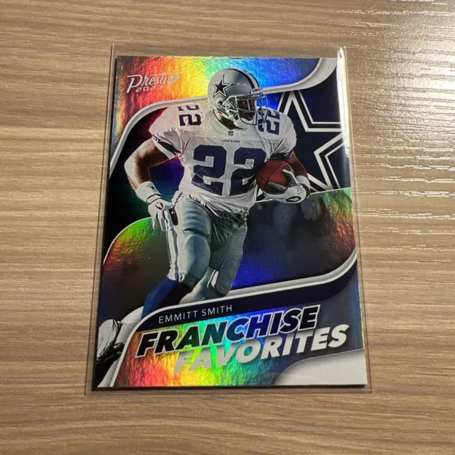2023 Panini Prestige Emmitt Smith Franchise Favorites Insert #1 - Cowboys