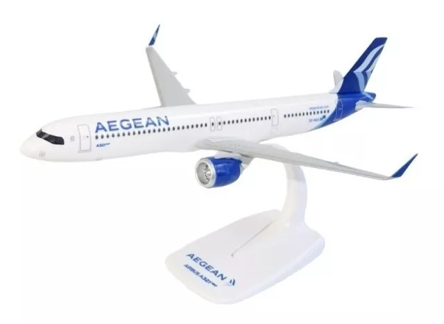 PPC Aegean Airlines Airbus A321neo SX-NAA Desk Display Model 1/200 AV Airplane