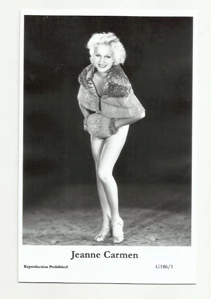 (Bx16) Jeanne Carmen Photo Card (G186/1) Filmstar  Pin Up Movie Star Glamor Girl