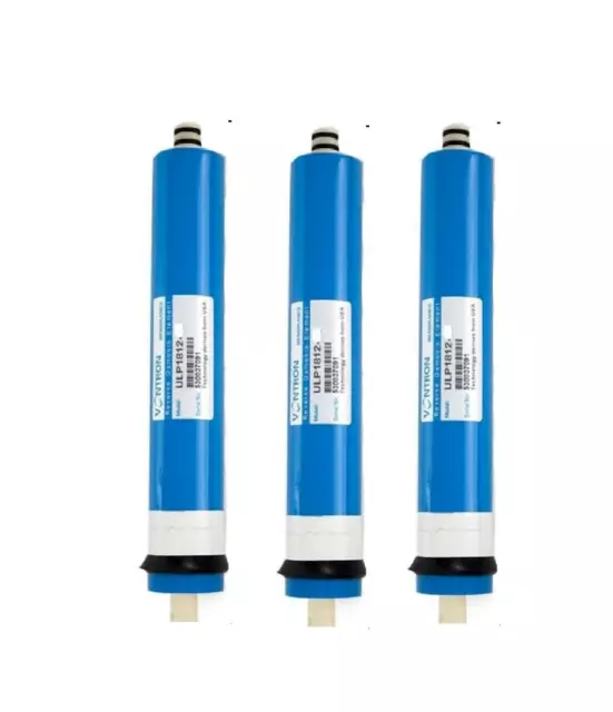 3x 75GPD Reverse Osmosis RO Membranes Water Filters