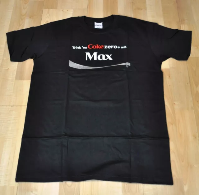 Coca-Cola Coke Martin T-shirt schwarz Größe XL Namen Vornamen Namensshirt 2