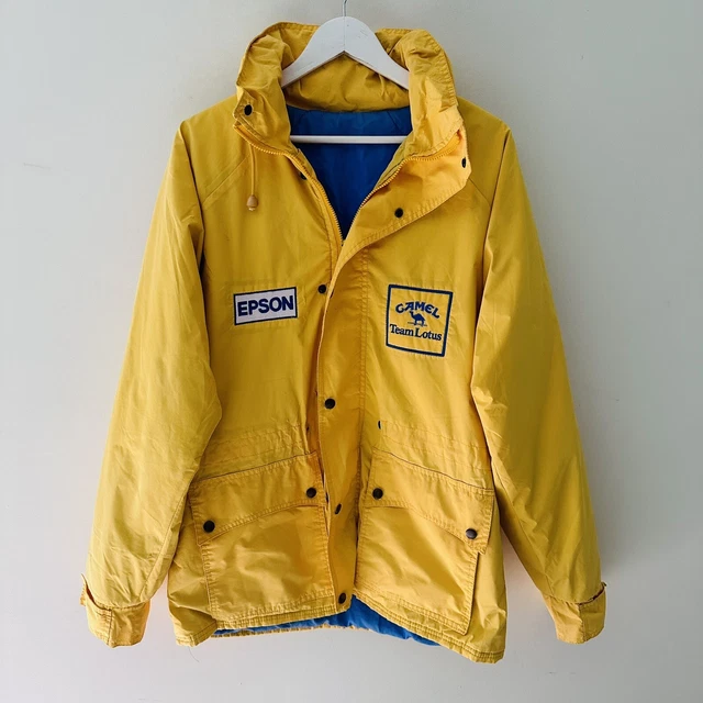 VINTAGE CAMEL TEAM Lotus Racing Windbreaker Jacket - Full