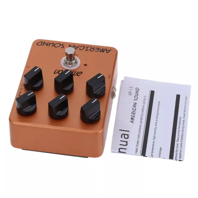 -13  Sound Amp Simulator Guitar Effect Pedal True Bypass E5G0