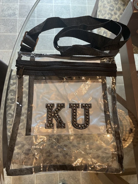 Keith Urban KU Clear Cross Body Bag /Purse Stadium Concert Transparent Black