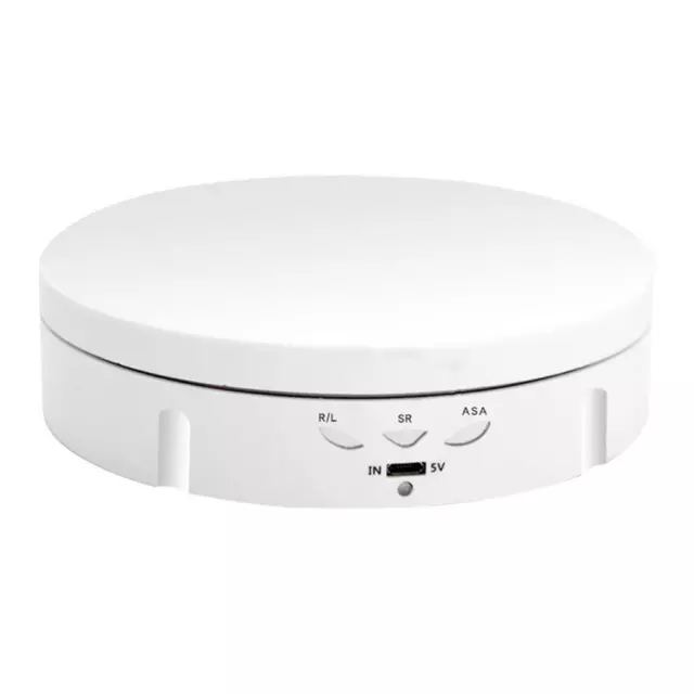 Présentoir rotatif électrique, présentoir de plateau tournant de 360 ° pour