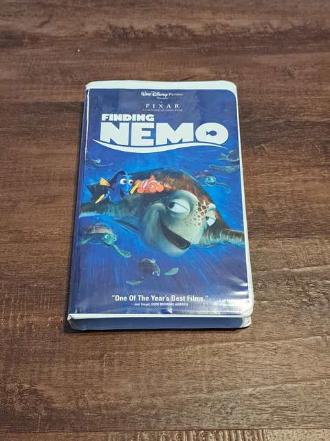 FINDING NEMO VHS - Disney Pixar Cartoon - Clamshell Case £1.58 ...