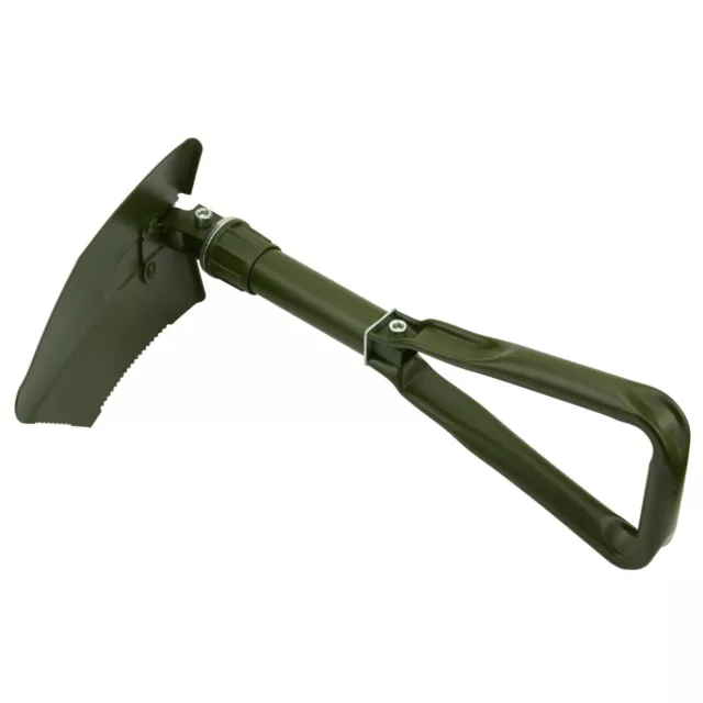 Klappspaten mit Tasche, neues BW Modell oliv Feldspaten Outdoor Hülle Bundeswehr 3