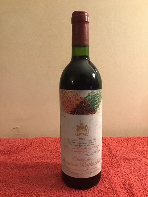 1979 château Mouton Rothschild