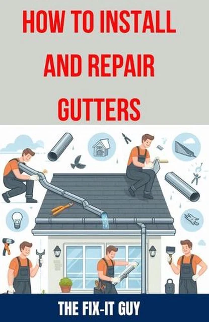 HOW TO INSTALL and Repair Gutters: The Ultimate DIY Guide to Gutter ...