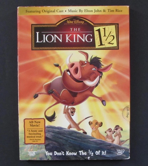 THE LION KING 1 1/2 DVD 2-Disc Set Genuine Disney $11.99 - PicClick