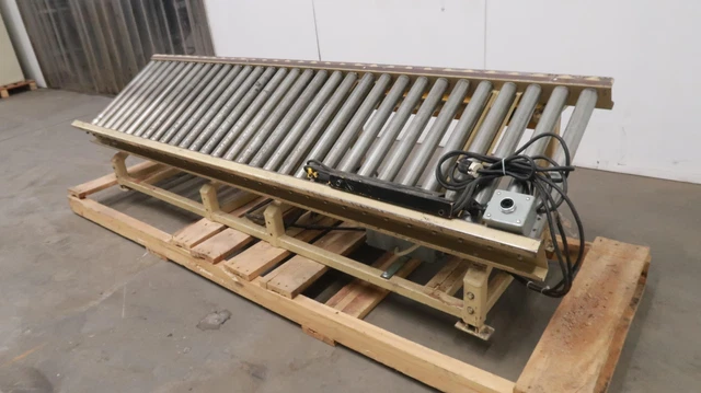 Inclined Roller Conveyor Pneumatic Activated 94x22 T147988