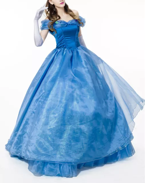 Vestito carnevale hotsell cenerentola adulto