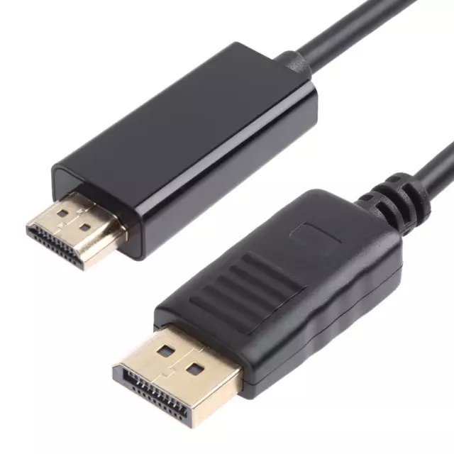 3m 1080P Displayport to HDMI-compatible Adapter to HDMI-compatible Conve
