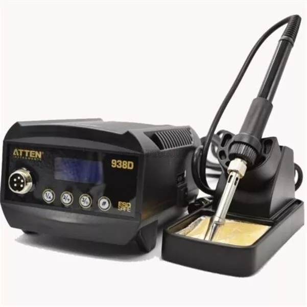 Atten AT938D 60W Digital Soldering Iron Station 150~450℃ Lcd Display 220V New wu