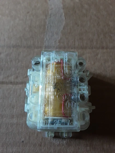Télérupteur Silencieux Gérald Mang 10A - Bobine 220V, Idéal Pour Installation électrique Domestique
