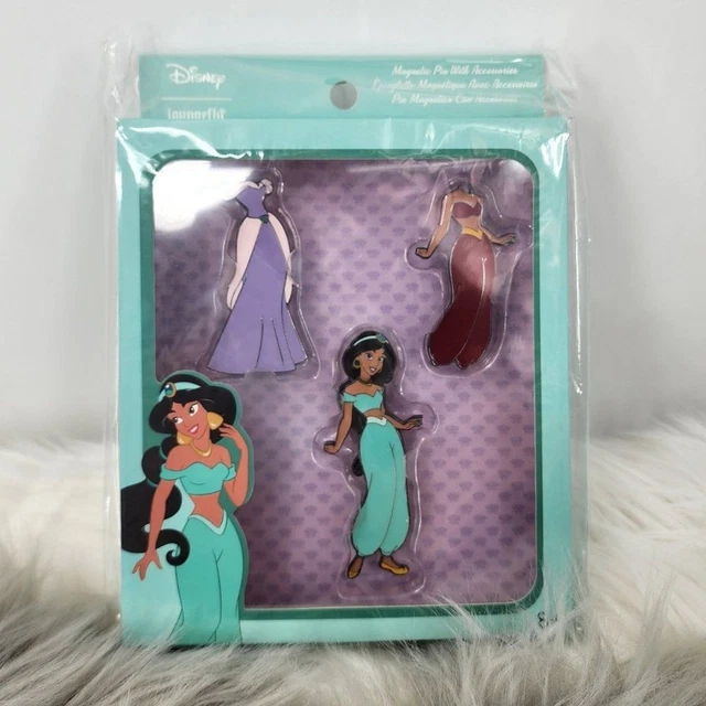 DISNEY PRINCESS JASMINE Paper Doll Pin Set 25.00 PicClick