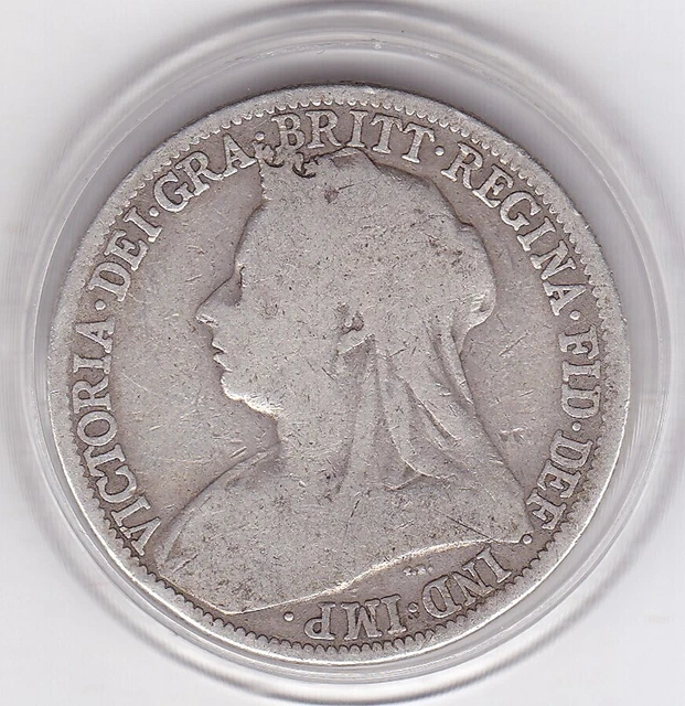 1899    Queen  Victoria   Florin  (2/-)  Silver  Coin